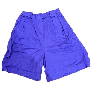 Vintage Jessica Hale Vibrant Purple 100% Cotton shorts 26 waist vintage 10